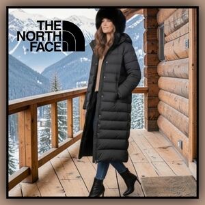 The North Face Down Women Puffer Long Maxi Coat size XL